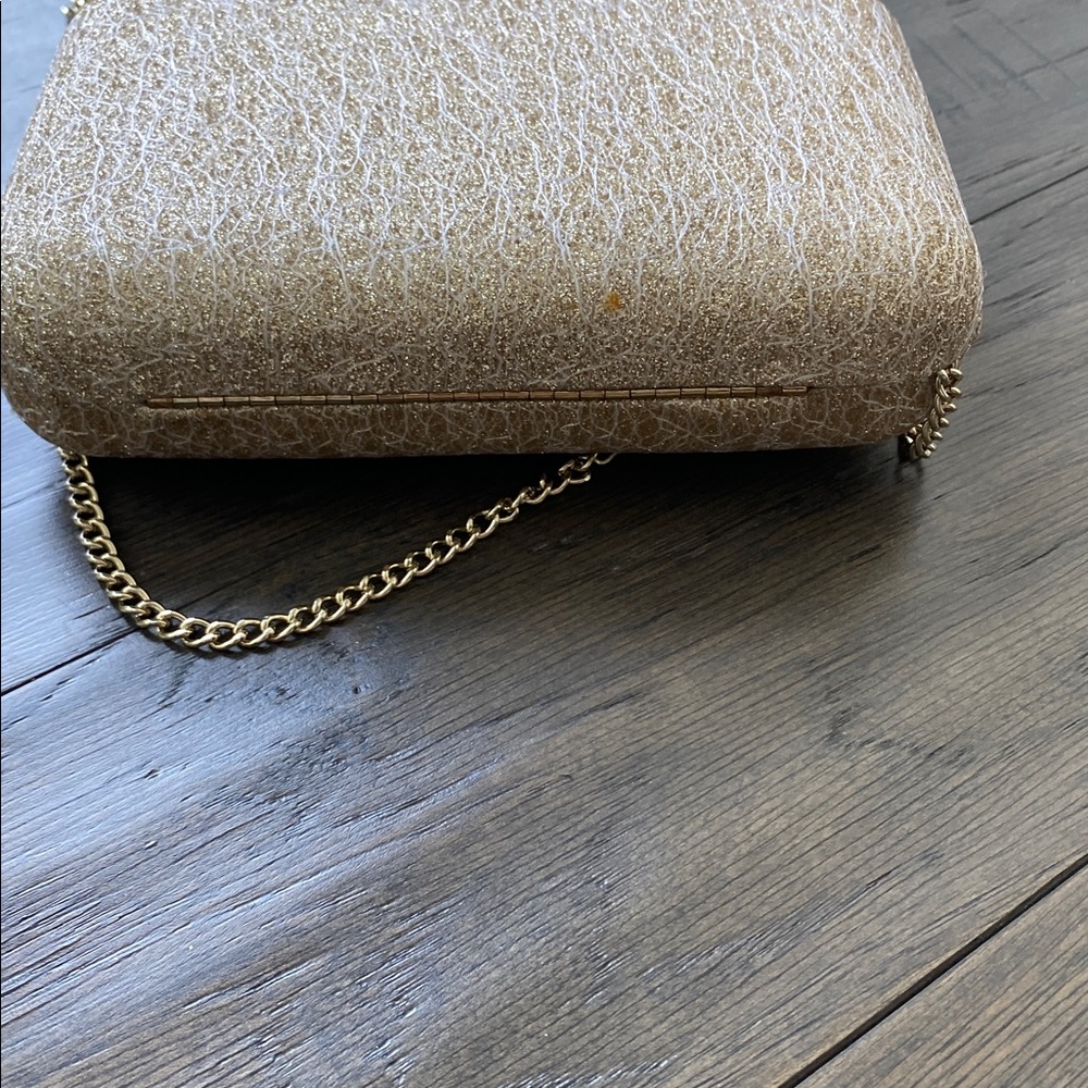 Nordstrom Gold Clutch Purse - Picture 5 of 5